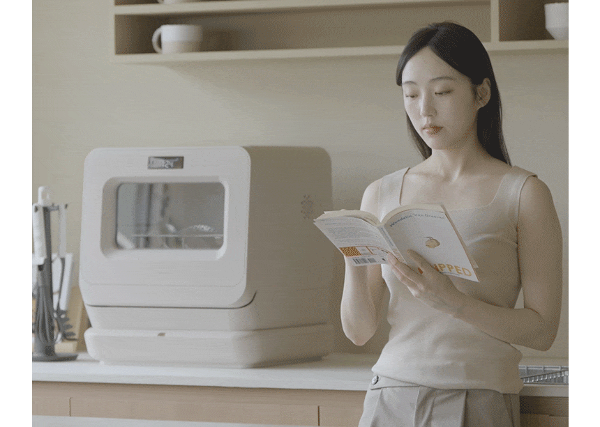 [미닉스] 미니 식기세척기 PRO (오트밀 베이지) (MNDW-110OB) (36개월) 상세 이미지 6