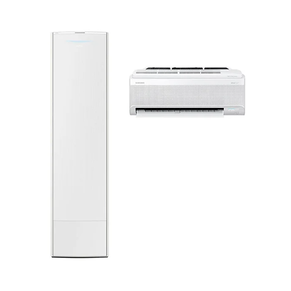 (1Q) 삼성 에어컨 무풍갤러리 AF9900일반 화이트 스탠드+벽걸이 20평+6평 (60) AF80F20D28WRS