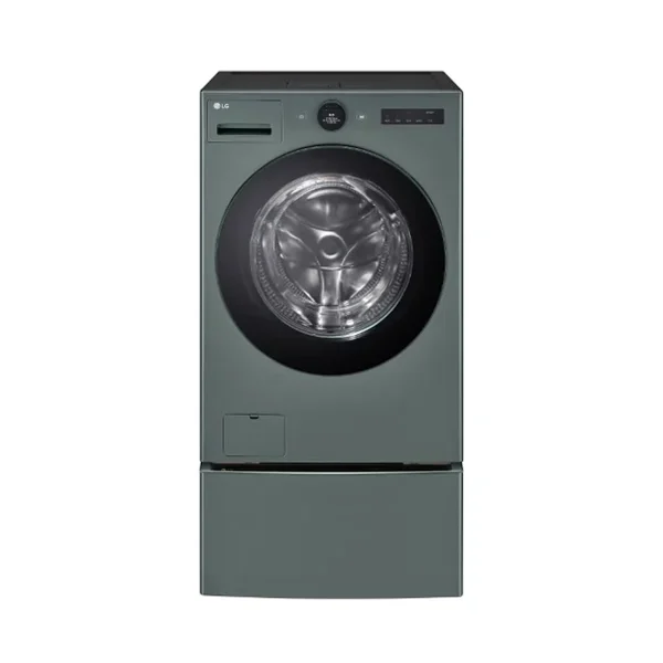 [LG] 트롬 오브제컬렉션 워시콤보 세탁기 25kg+건조기 15kg+미니워시 네이처 그린 (FH25GAGX)