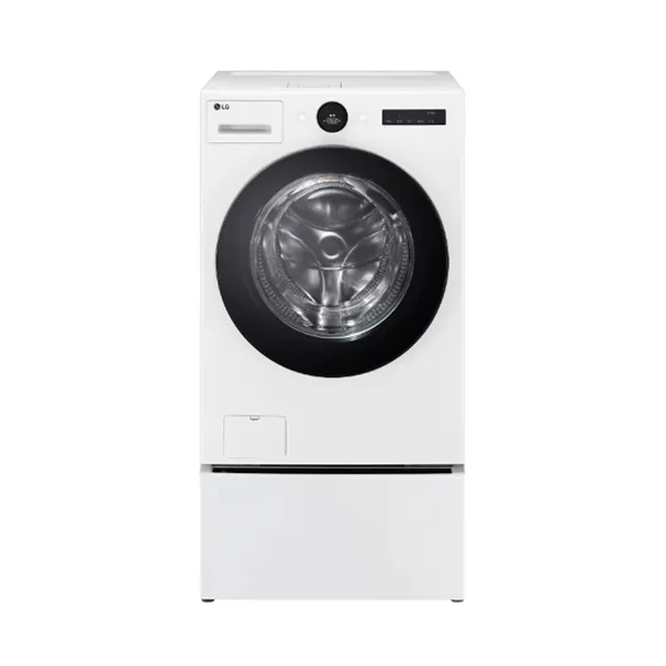 [LG] 트롬 오브제컬렉션 워시콤보 세탁기 25kg+건조기 15kg+미니워시 릴리 화이트 (FH25WAX)
