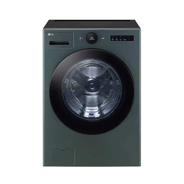 [LG] 트롬 오브제컬렉션 세탁기 25kg 네이처 그린 (FX25GA)