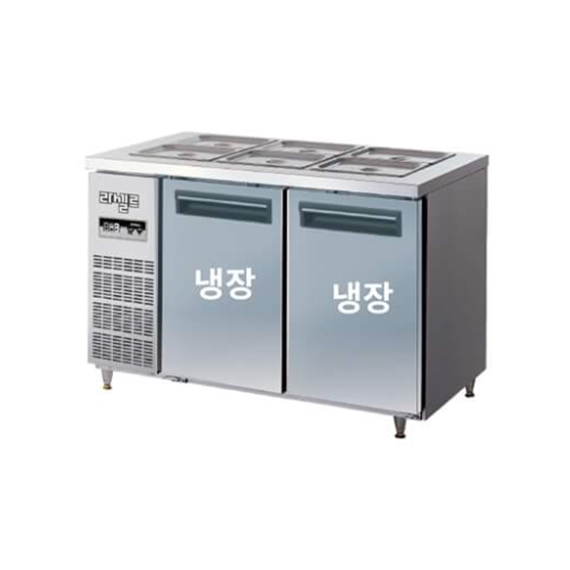 [라셀르] 직냉식 반찬테이블 냉장고 310L급 (36) LMBD-1220R